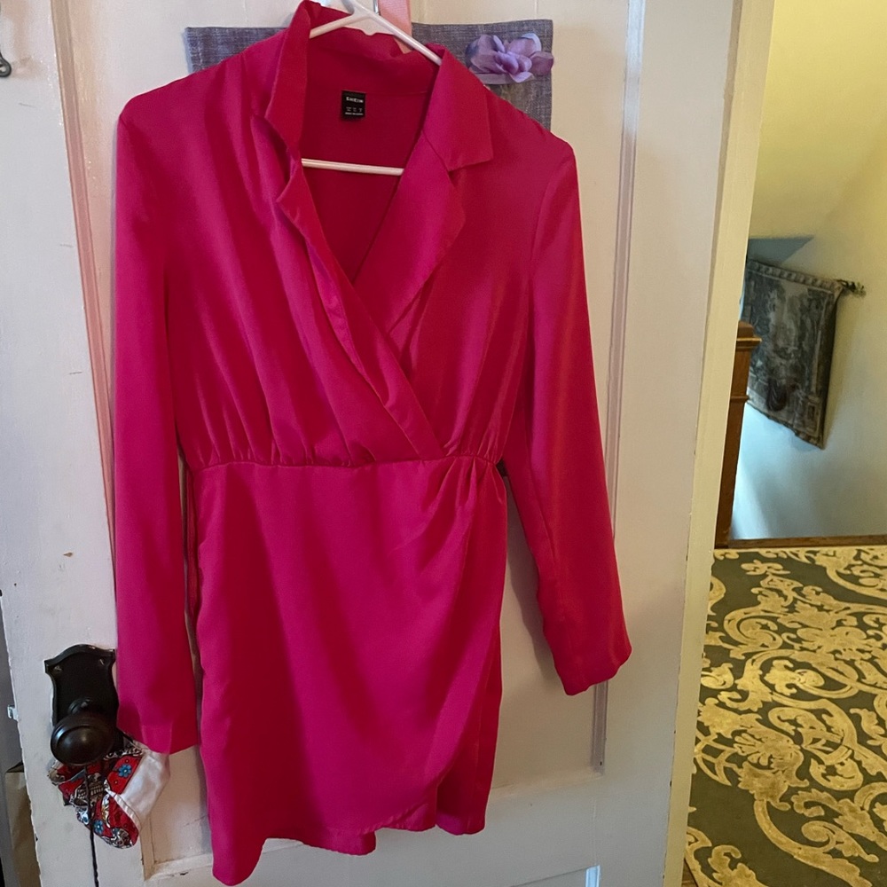 Hot Pink Interview Dress